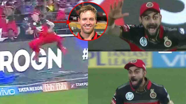 IPL 2018: AB de Villiers flies to take catch on boundary, Alex Hales out for 37 runs |वनइंडिया हिंदी