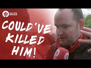 Andy Tate: Could've Killed Him! | Manchester United 1-1 Bournemouth | FANCAM