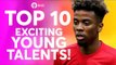 Top 10 EXCITING YOUNG PLAYERS at Manchester United! Angel Gomes, Pereira, Rashford