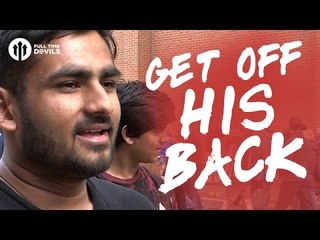 Get Off His Back! | Sunderland 0-3 Manchester United | FANCAM