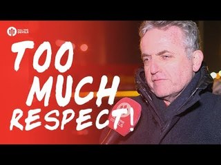 Too Much Respect! Manchester United 1-2 Manchester City FANCAM