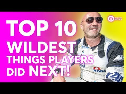 TOP 10 WILDEST THINGS MANCHESTER UNITED PLAYERS DID NEXT!