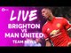 Brighton & Hove Albion vs Manchester United LIVE TEAM NEWS STREAM