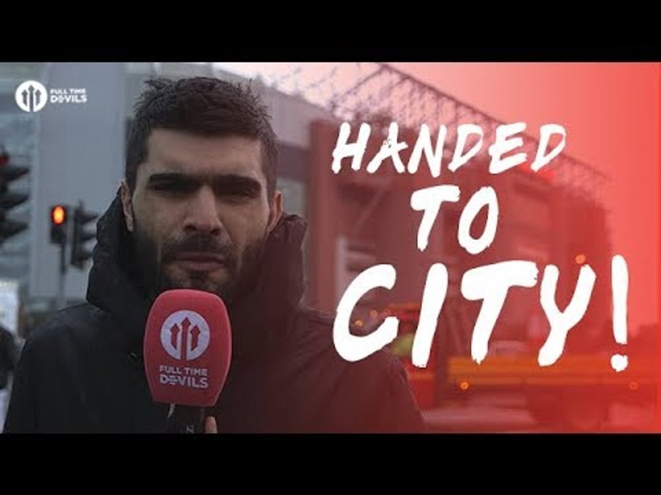 Handed City the Title! Manchester United 0-1 West Bromwich Albion