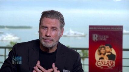 John Travolta nous parle de Gotti et de Grease - Le journal du festival - Cannes 2018