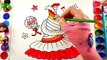 BARBIE Dress Coloring Rainbow Coloring Book Pages Video for Kids to Learn How to Draw and Color