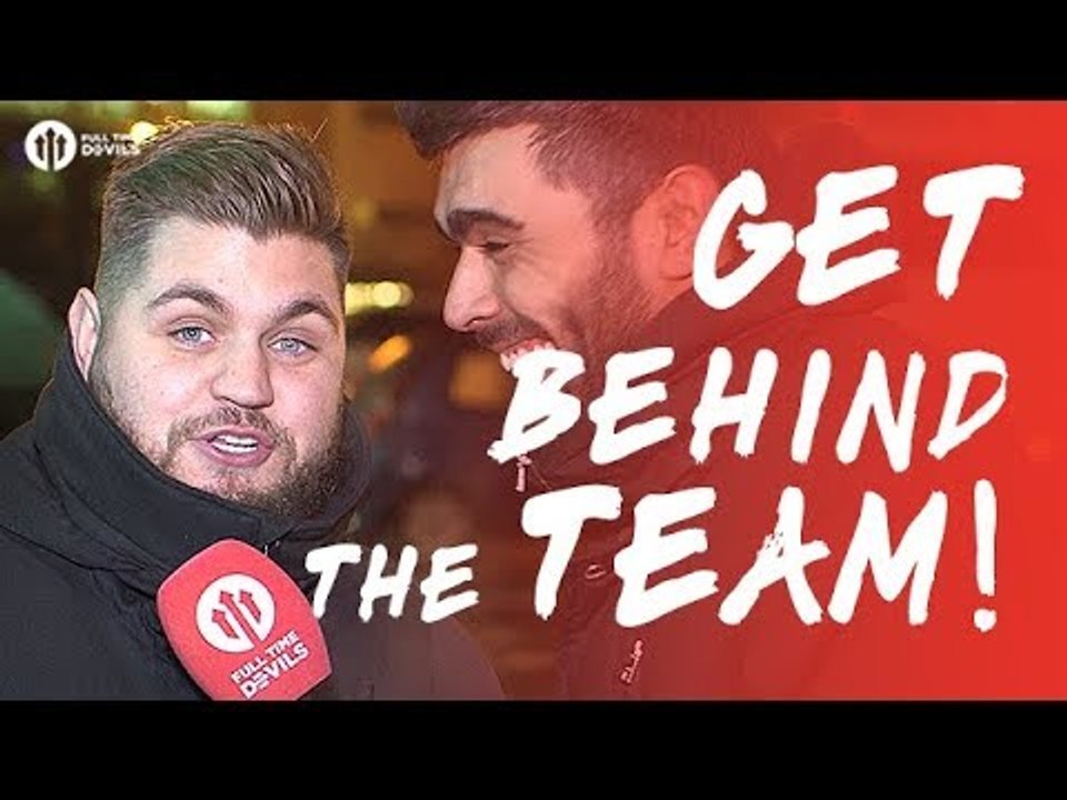 Howson: GET BEHIND THE TEAM! Manchester United 2-0 Derby County