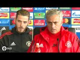 Jose Mourinho & David De Gea FULL PRESS CONFERENCE Manchester United vs FC Basel