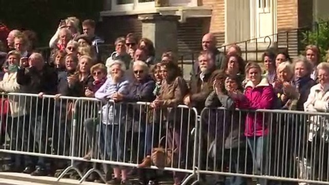 Bruxelles: funérailles de la chanteuse Maurane