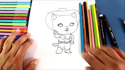 Cómo dibujar a la Sheriff Callie en el Oeste | How to draw Sheriff Callies Wild West