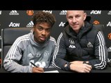 ANGEL GOMES SIGNS HIS MANCHESTER UNITED CONTRACT!