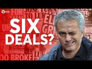 JOSE MOURINHO'S 6 DEALS! Manchester United Transfer News Today! #1