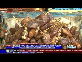 Toko Kurma di Pasar Tanah Abang Banjir Pembeli