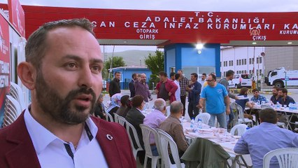 Cezaevi önünde oruç açıp Filistin için dua ettiler - ANKARA