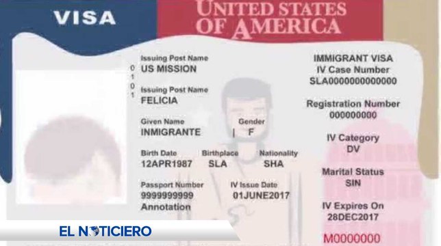Hay alrededor de 50.000 cupos para la lotería de visas a nivel mundial