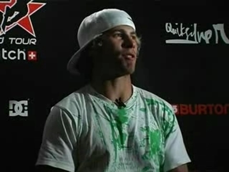 Andy Finch - Riders on TTR Snowboard Tour