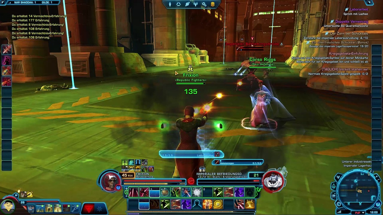 SWTOR Let's Play 119: Zerstörung der Laborausrüstung