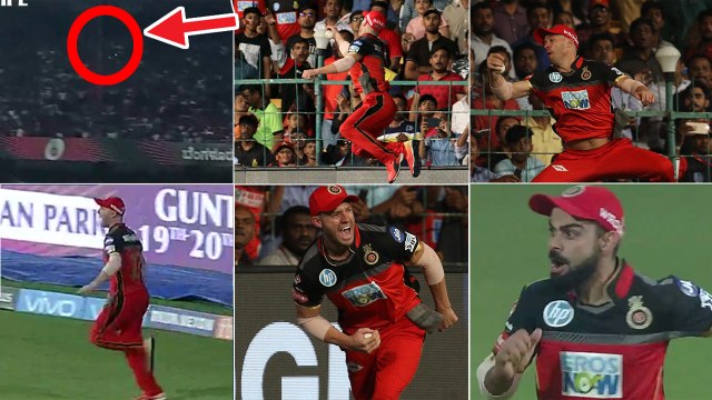 மிரள வைத்த ஏ.பி.டிவில்லியர்ஸ் கேட்ச்