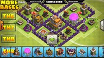 CLASH OF CLANS - TH7 Hybrid BASE 2017 | COC Town Hall 7 Defense With 3 Air Defense