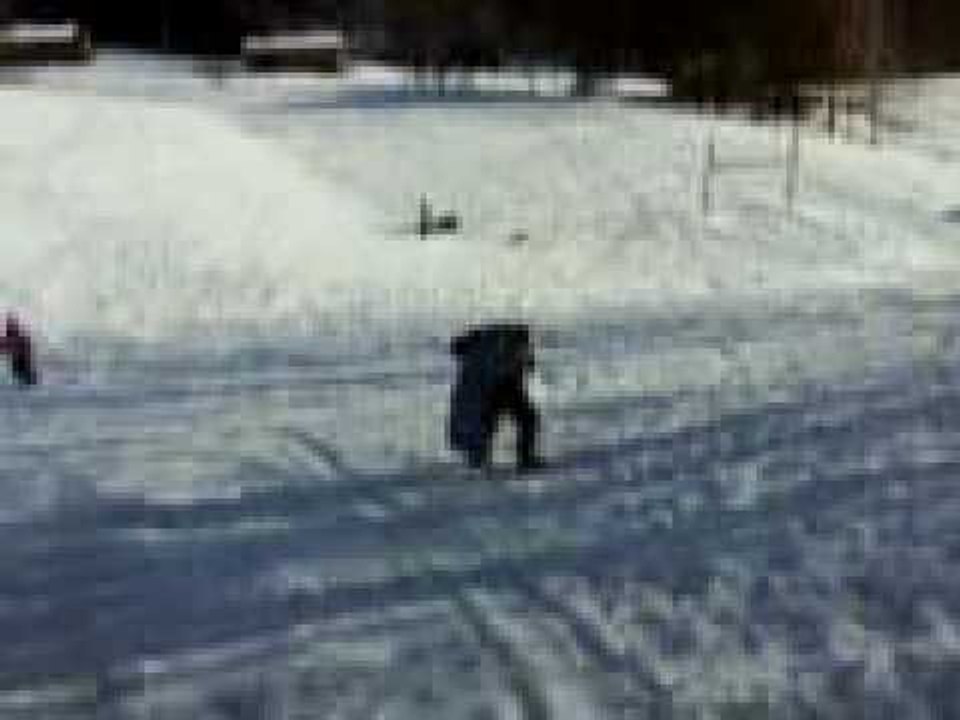 Izzy wiping out