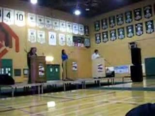 Ron Jeremy versus some Christian Dude