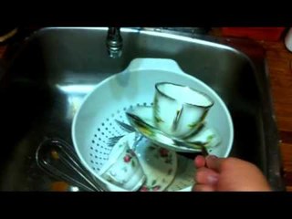 Uma xícara meio estranha