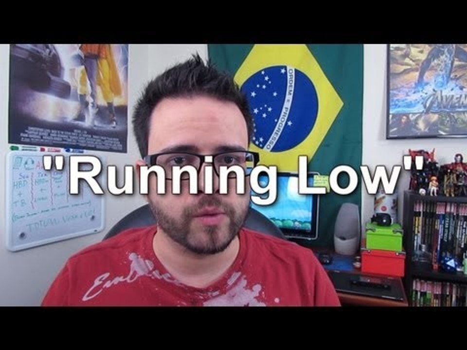 Engrish Challenge: "Running Low"