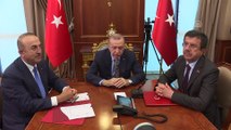 Cumhurbaşkanı Erdoğan, Venezuela Devlet Başkanı Maduro ile telekonferansla görüştü (1) - ANKARA