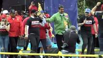 Maradona, “soldado” en el cierre de campaña de Maduro