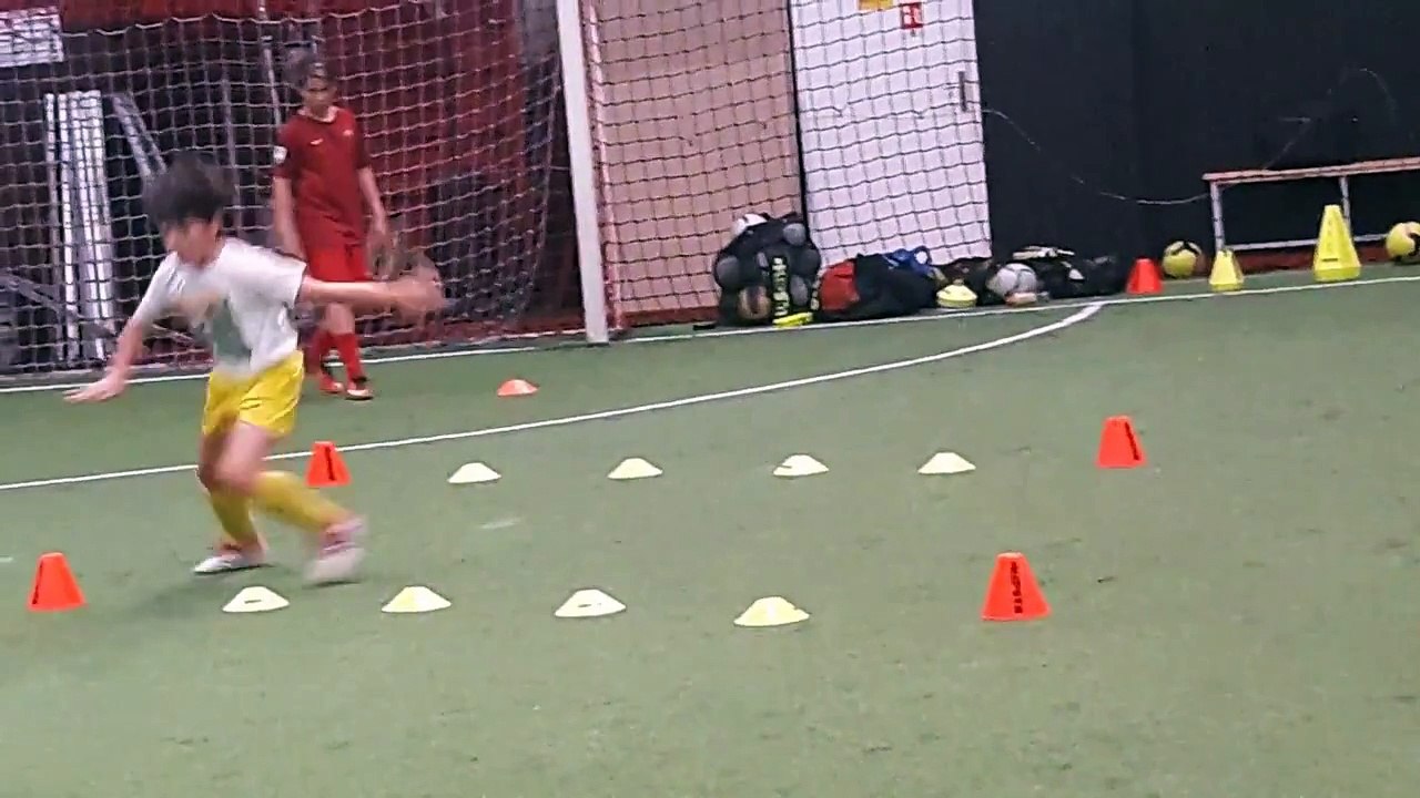 Jules Besombes avec l'ASPTG ELITE FOOTBALL - Five Perpignan - 17.05.2018