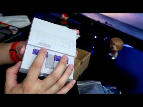 Unboxing do mini SNES da Nintendo!