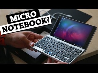 Unboxing do GPD Pocket, um MICRO notebook!