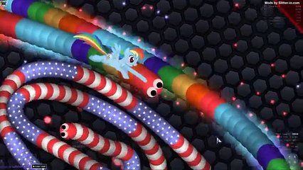 Slither.io - UNSTOPPABLE GIANT SNAKE #3// THE BIGGEST SNAKE (Slitherio Funny/Best Moments)