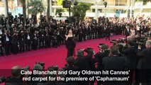 Cannes: Cate Blanchett, Gary Oldman on the red carpet