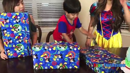 Ryans 5th Birthday Party Surprise Toys Opening Presents