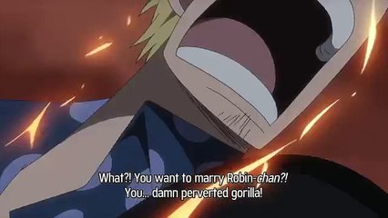 #398 When Brook takes the good part Sanji be like?! - Sanji vs Scarlet | ENG SUB HD