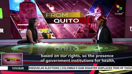 From Quito: Carlos Viteri Gualinga