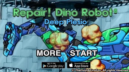 Repair Dino Robot Deep Plesio - Robot Game Play 2017