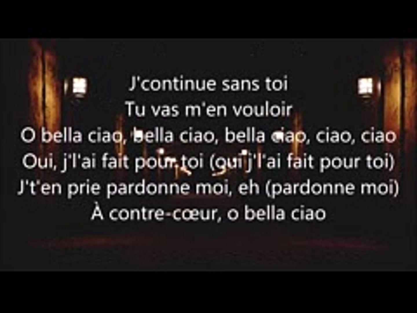 Maitre Gims Bella Ciao Parole