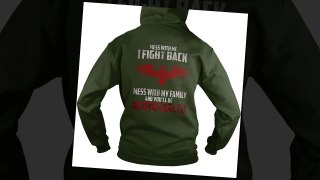 Mess with me I fight back mess with my family and you’ll be blood eagled shirt