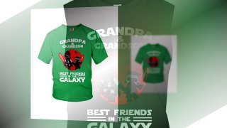 Star Wars: Grandpa and grandson best friends in the galaxy shirt, youth tee, tank top