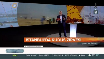 Sabah haberleri şimdi 24 TV'de