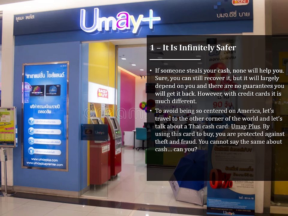 3 Reasons Why a Credit Card Is Better Than Cash in Thailand