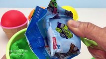 Play Doh Ice Cream Surprise Cups Disney Frozen Peppa Pig Thomas & Friends Star Wars Kinder Surprise