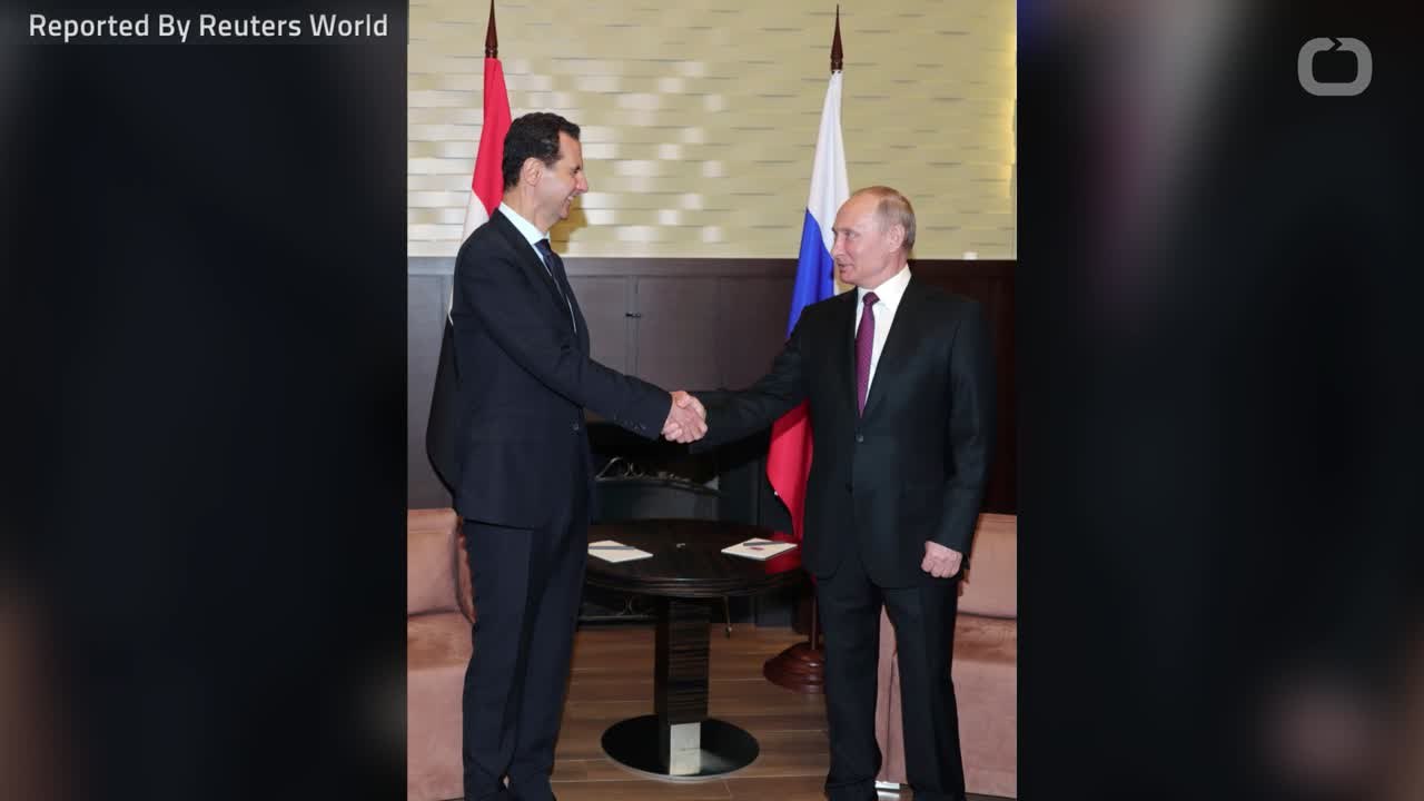 Syria's Assad Visits Putin In Sochi For Talks On Syria
