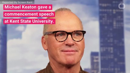 Michael Keaton Gives Commencement Speech, Reminds Everyone He's Batman