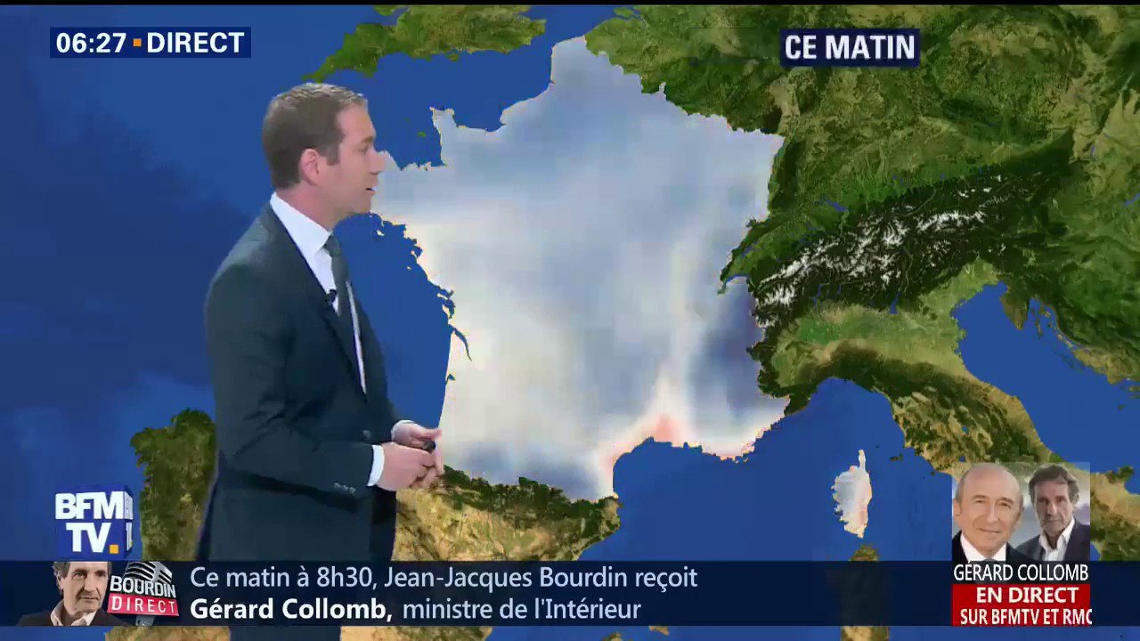 Ce vendredi, les nuages se dissipent et les températures remontent
