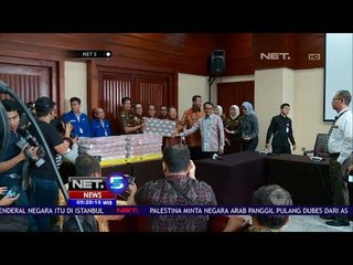 Samardikun Serahkan Uang Hasil Korupsi Sebesar 87 M  -NET5