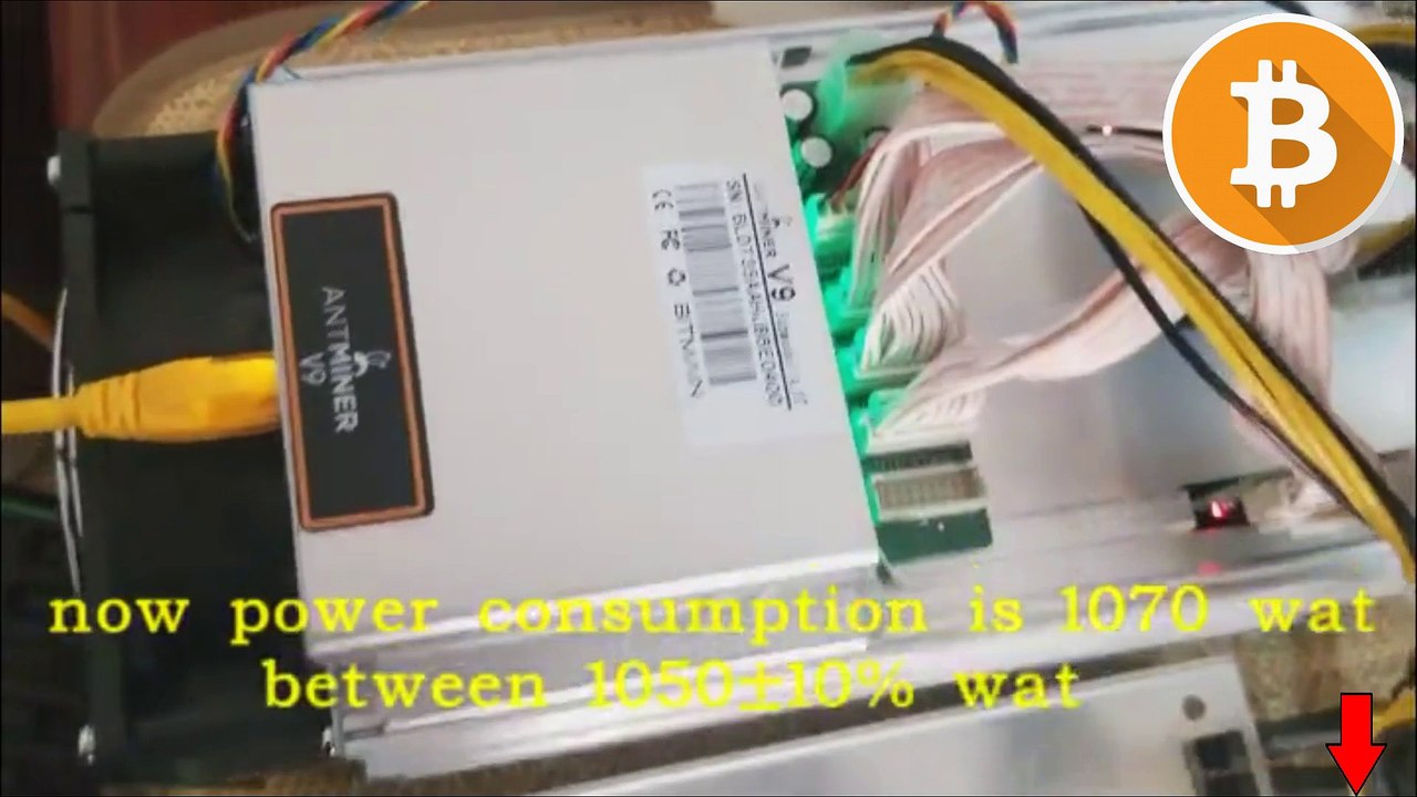 Bitcoin BCC Mining ASIC Miner AntMiner V9 how to earn money асик Майнинг биткоин как заработать деньги