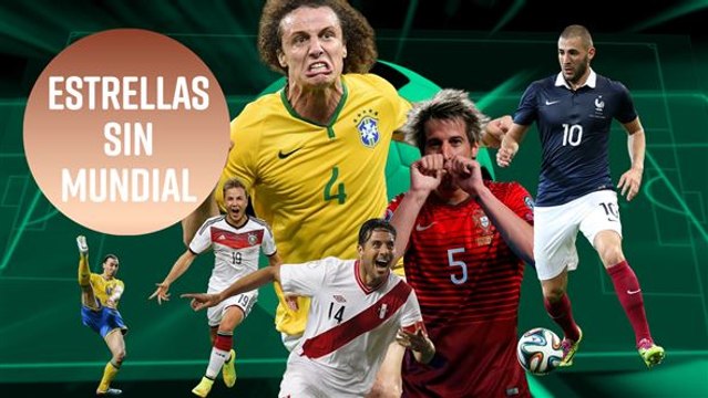 Las ocho superestrellas que no jugarán el Mundial